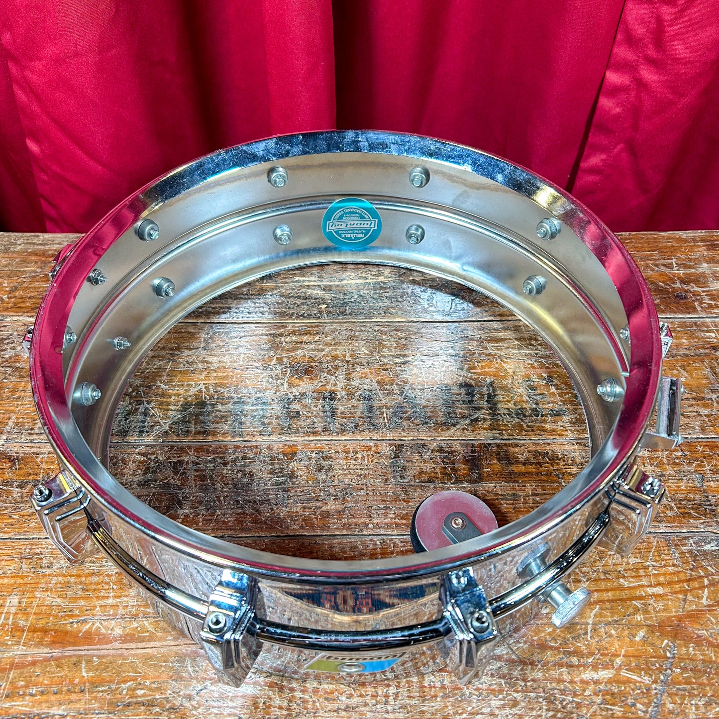 1970s Ludwig 5x14 Supraphonic LM400 Snare Drum