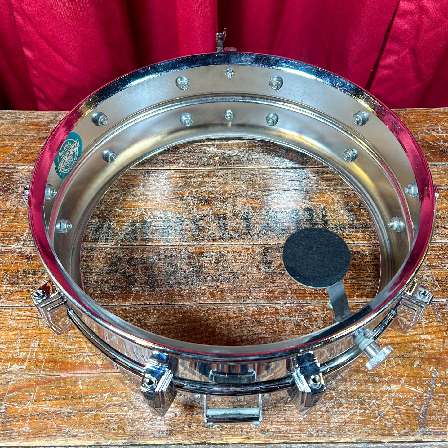 1970s Ludwig 5x14 Supraphonic LM400 Snare Drum