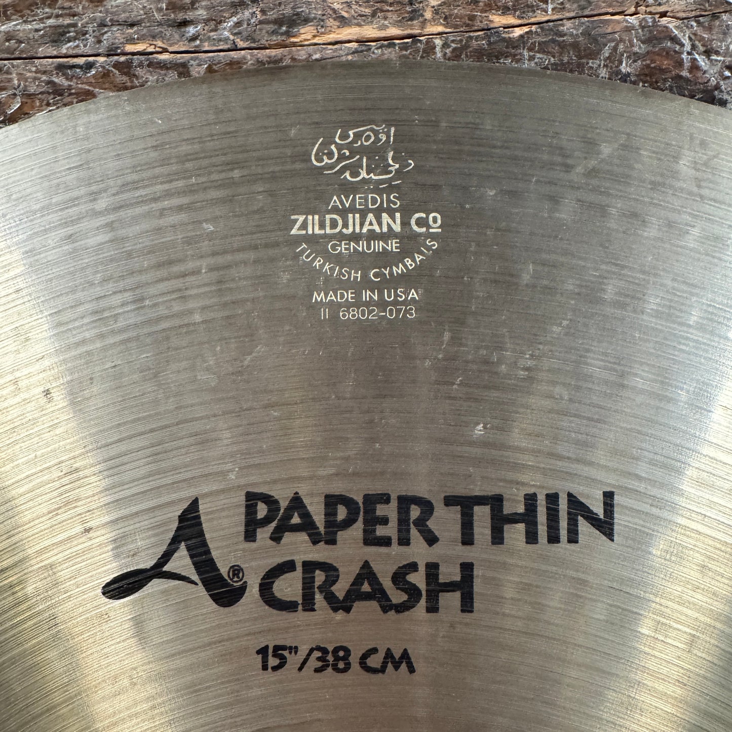 15" Zildjian A Paper Thin Crash Cymbal 812g *Video Demo*