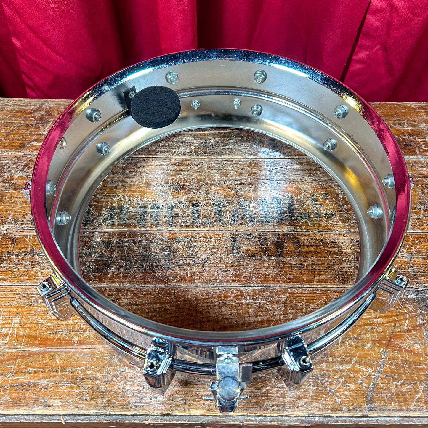 1970s Ludwig 5x14 Supraphonic LM400 Snare Drum