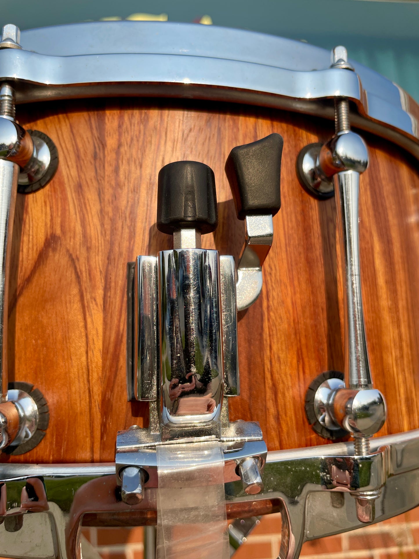 Custom 6.5x14 Stave Shell Snare Drum Diecast Rosewood