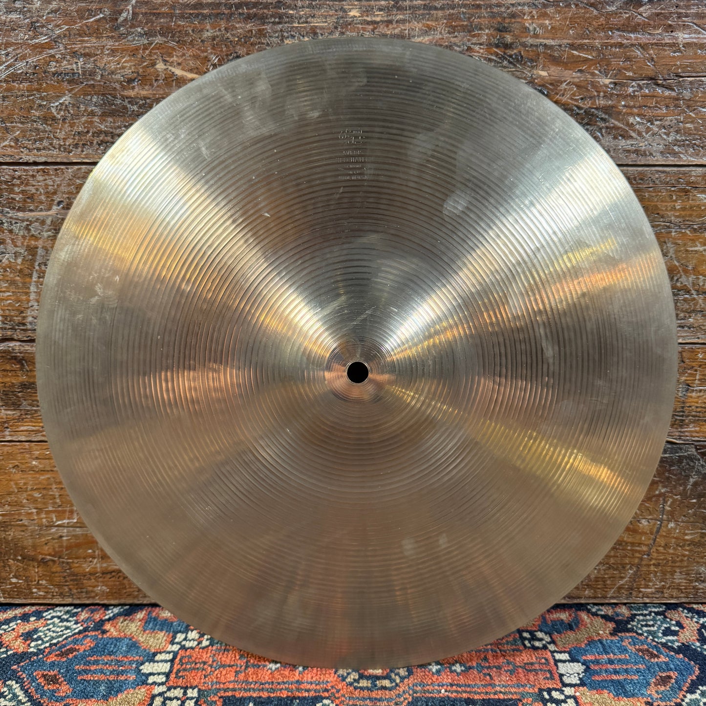 16" Zildjian A 1978-82 Hollow Logo Medium Crash Cymbal 1436g *Video Demo*