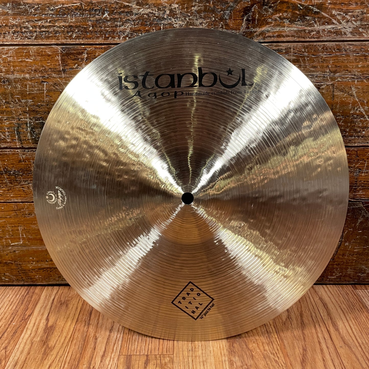 14" Istanbul Agop Traditional Jazz Hi-Hat Cymbal Pair 888g/1092g *Video Demo*