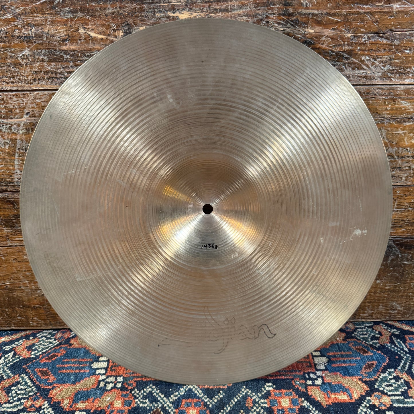 16" Zildjian A 1978-82 Hollow Logo Medium Crash Cymbal 1436g *Video Demo*