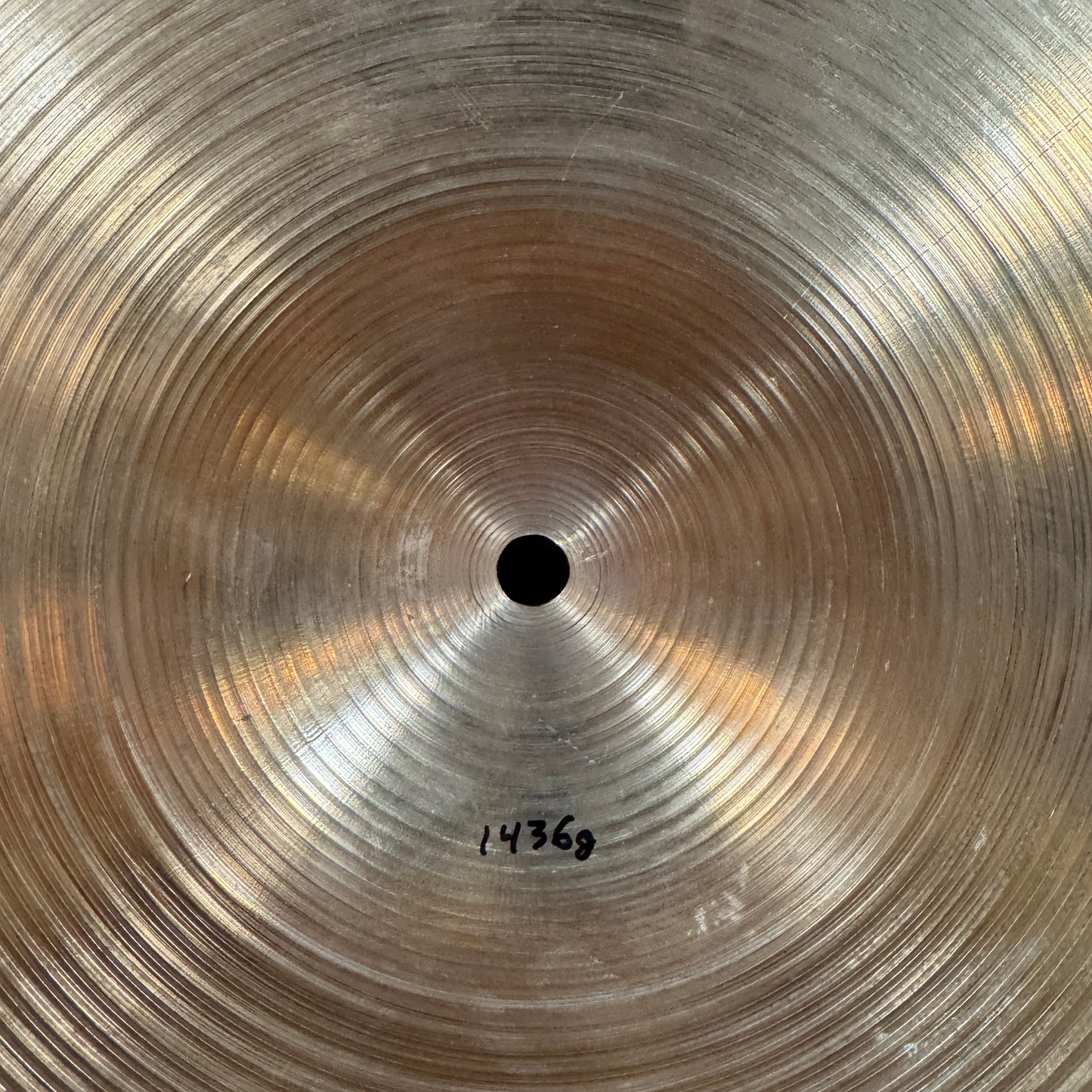 16" Zildjian A 1978-82 Hollow Logo Medium Crash Cymbal 1436g *Video Demo*