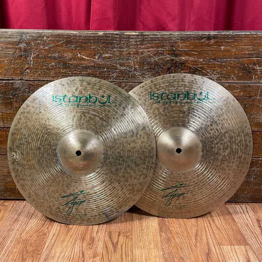 14" Istanbul Agop Signature Hi-Hat Cymbal Pair 894g/930g *Video Demo*