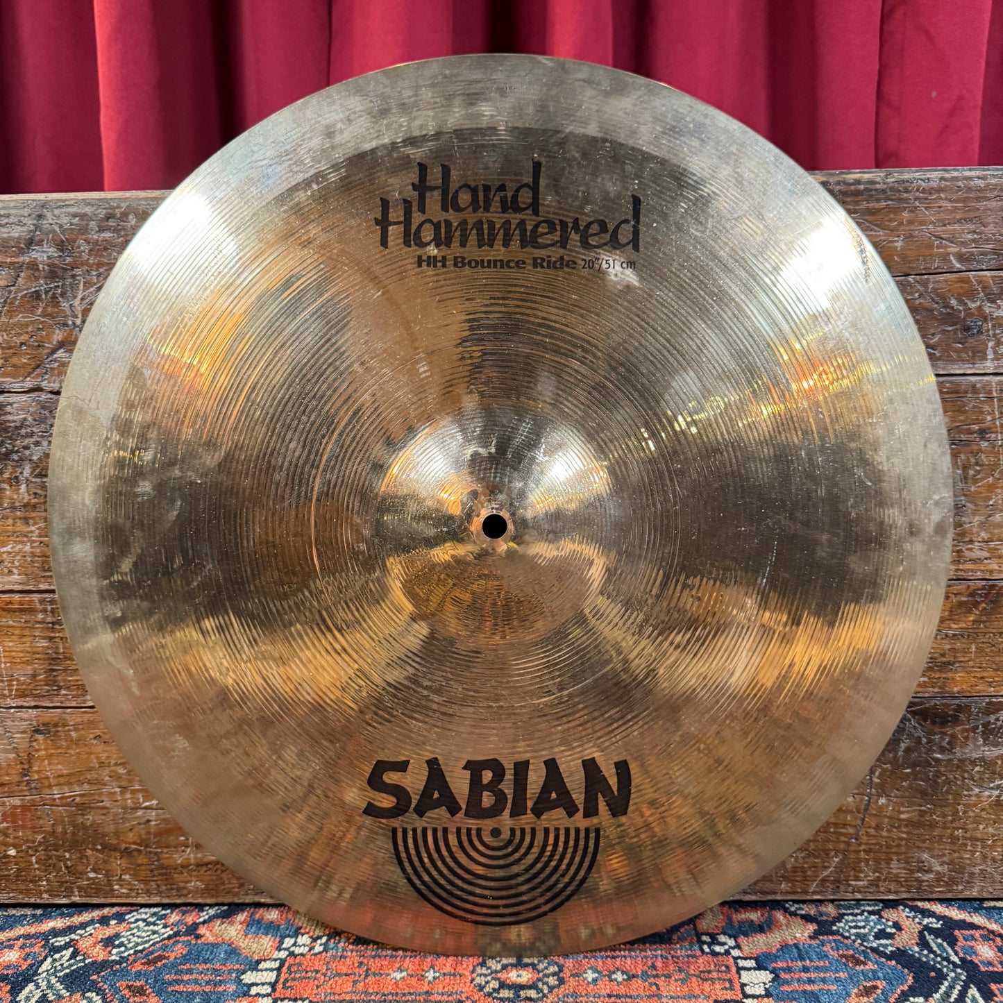 20" Sabian HH Hand Hammered Bounce Ride Cymbal 2254g *Video Demo*