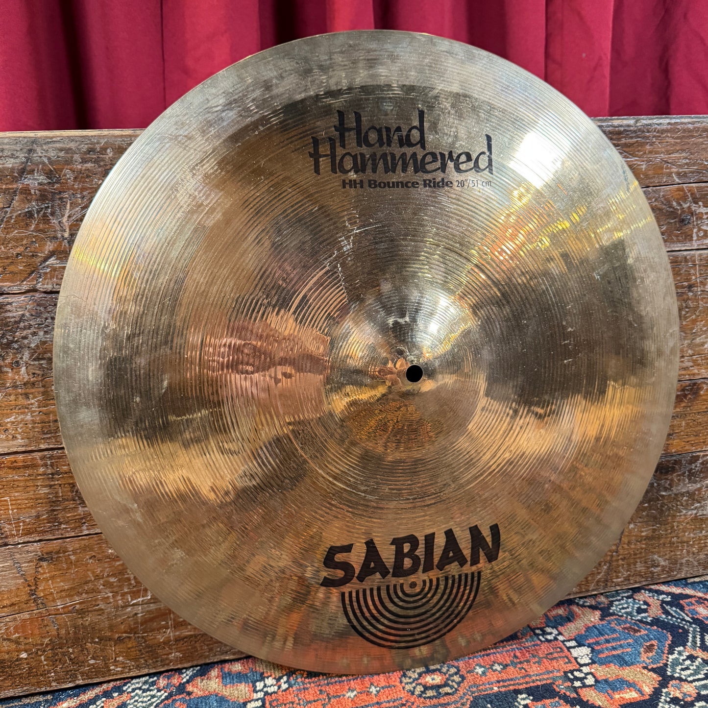 20" Sabian HH Hand Hammered Bounce Ride Cymbal 2254g *Video Demo*