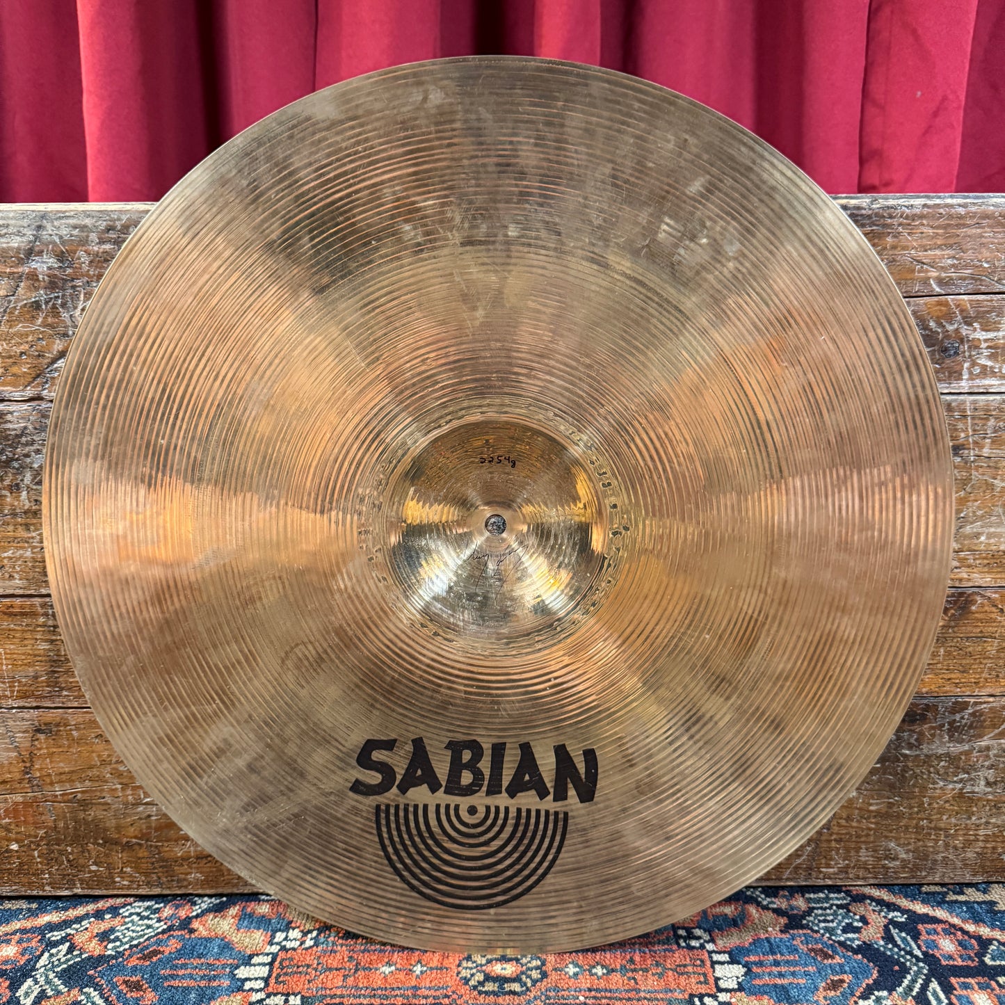 20" Sabian HH Hand Hammered Bounce Ride Cymbal 2254g *Video Demo*