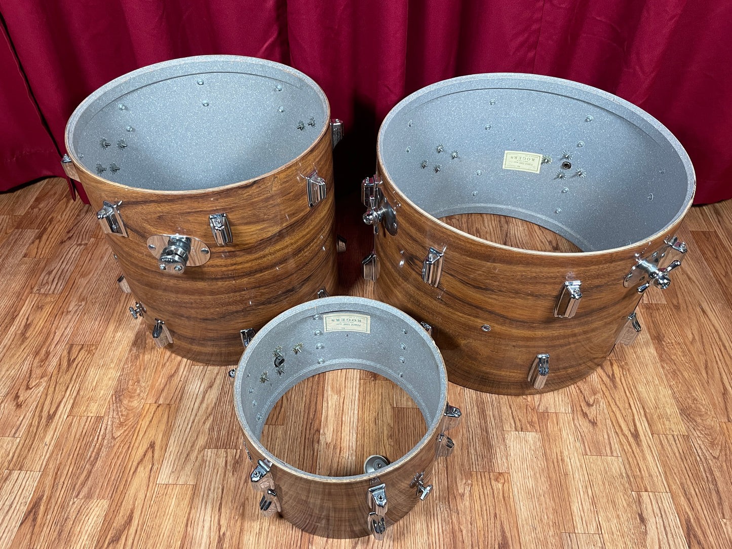 1970s Rogers Headliner Drum Set Koa 20/12/16