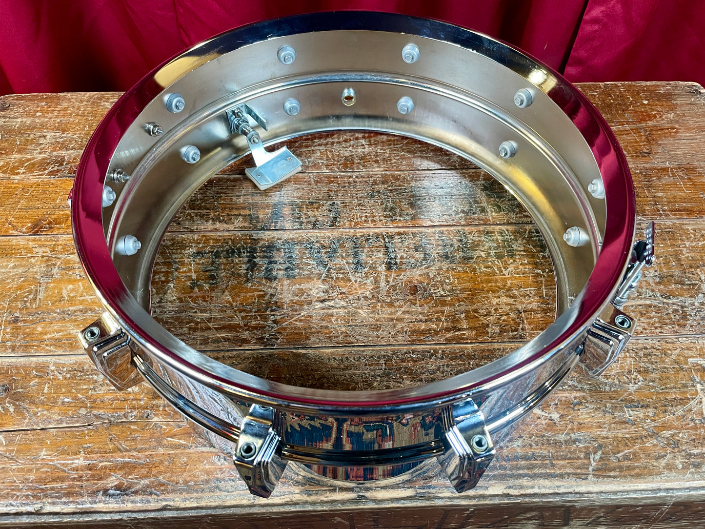 1968 Ludwig 5x14 Supraphonic No. 400 Snare Drum Supra-Phonic