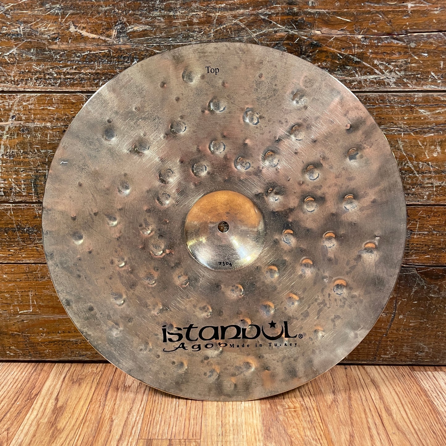 15" Istanbul Agop Xist Dry Dark Brilliant Hi-Hat Cymbal Pair 730g/1156g *Video Demo*