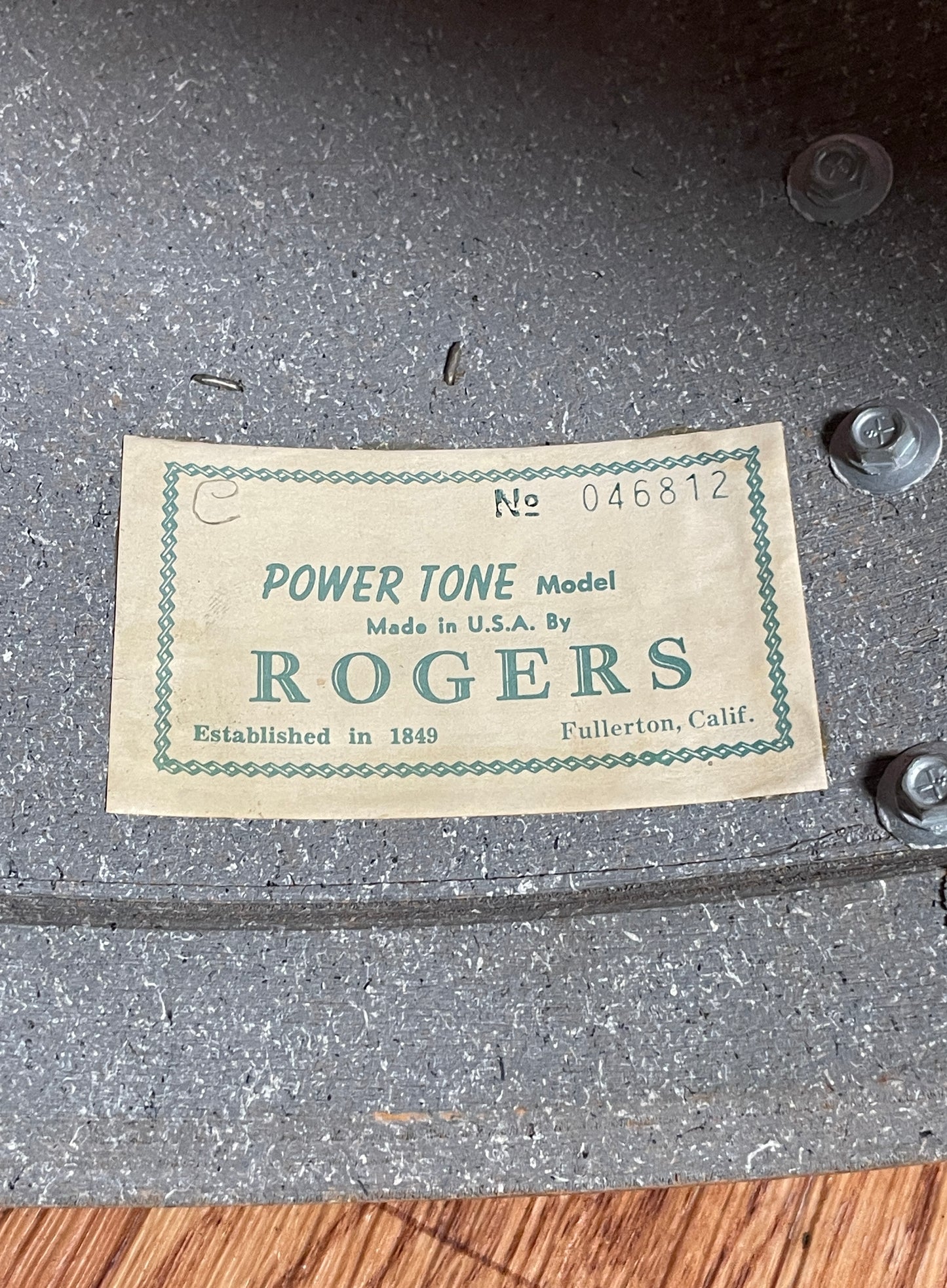 1970s Rogers Headliner Drum Set Koa 20/12/16