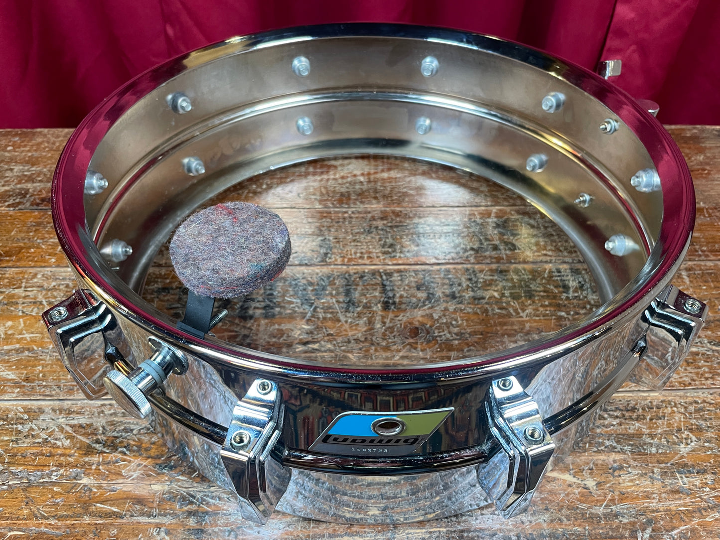 1970s Ludwig 5x14 Supraphonic Snare Drum LM400 *Clean*