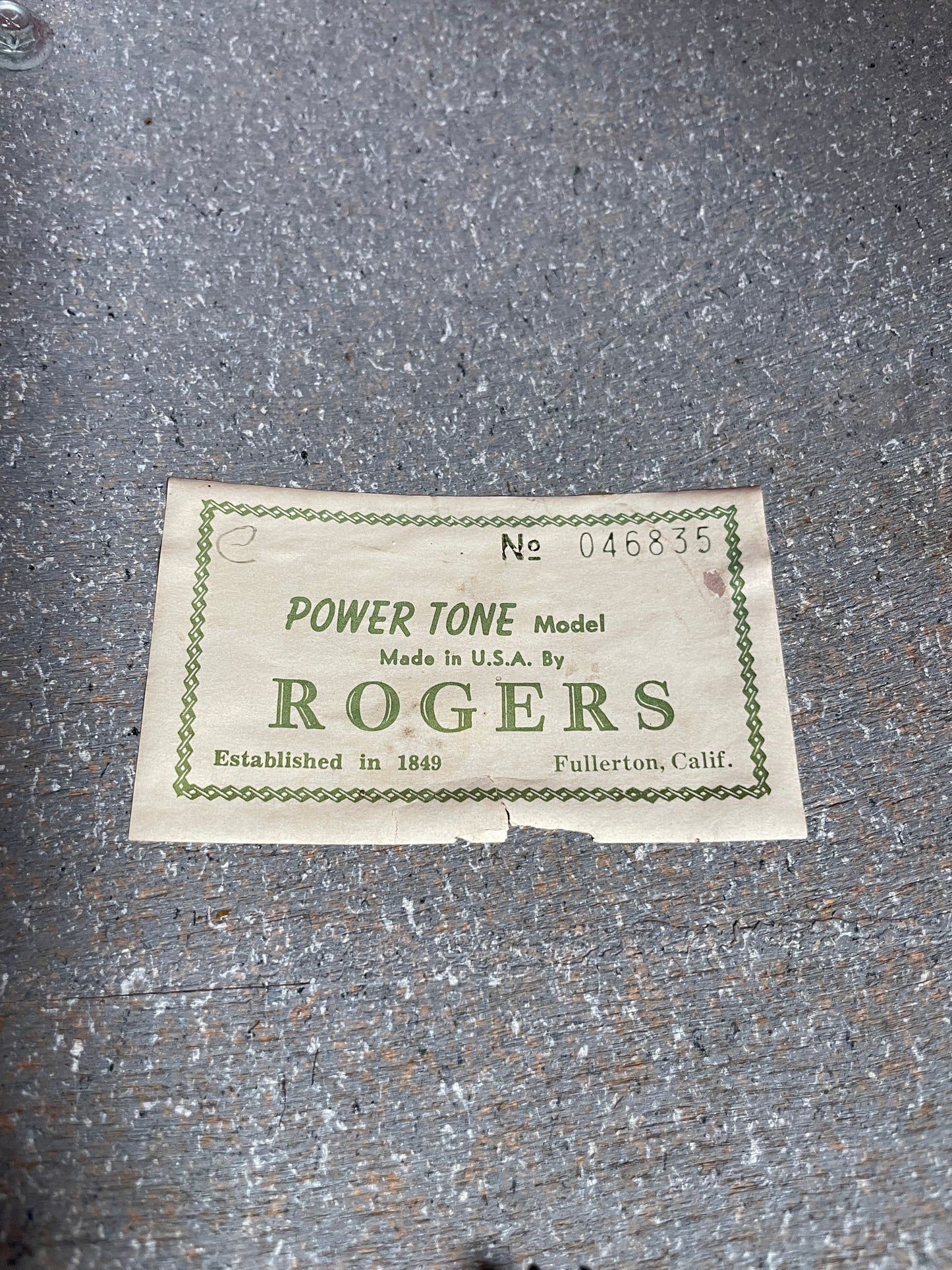 1970s Rogers Headliner Drum Set Koa 20/12/16