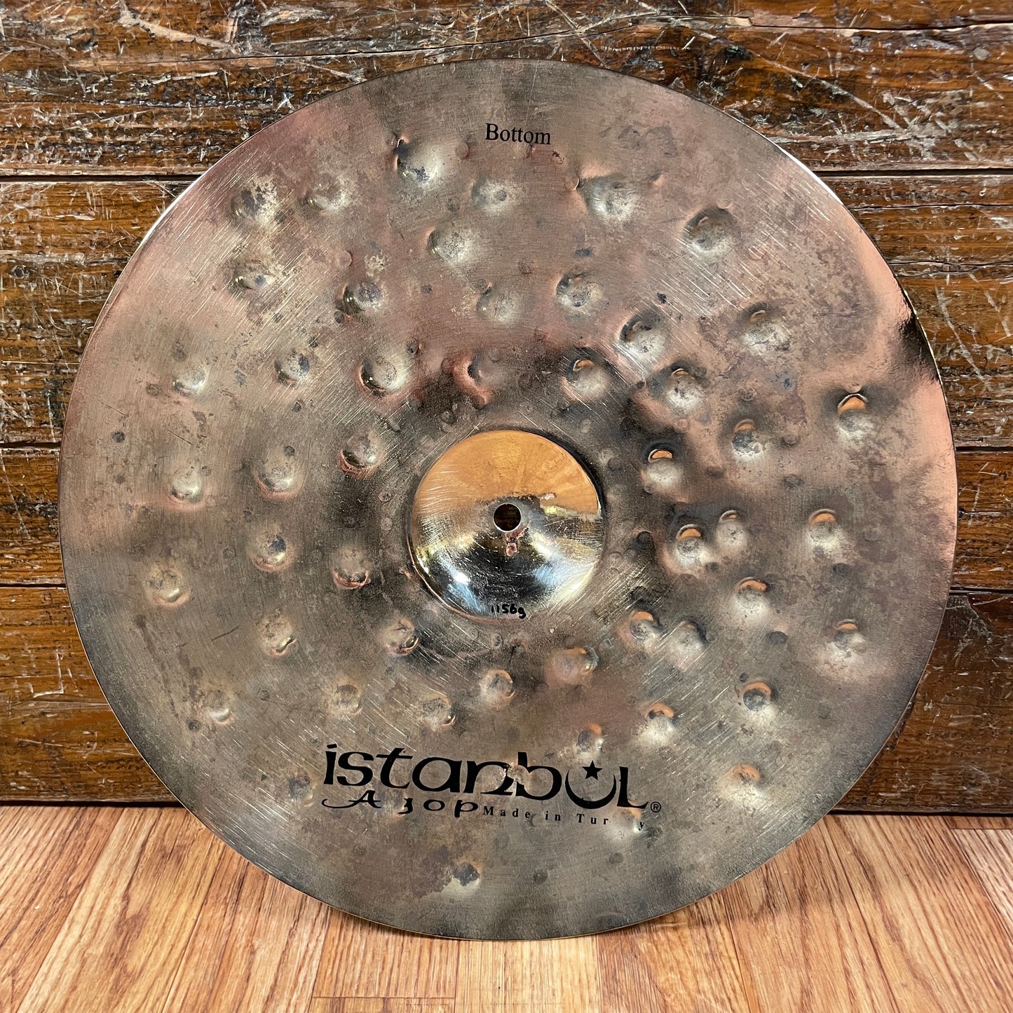 15" Istanbul Agop Xist Dry Dark Brilliant Hi-Hat Cymbal Pair 730g/1156g *Video Demo*