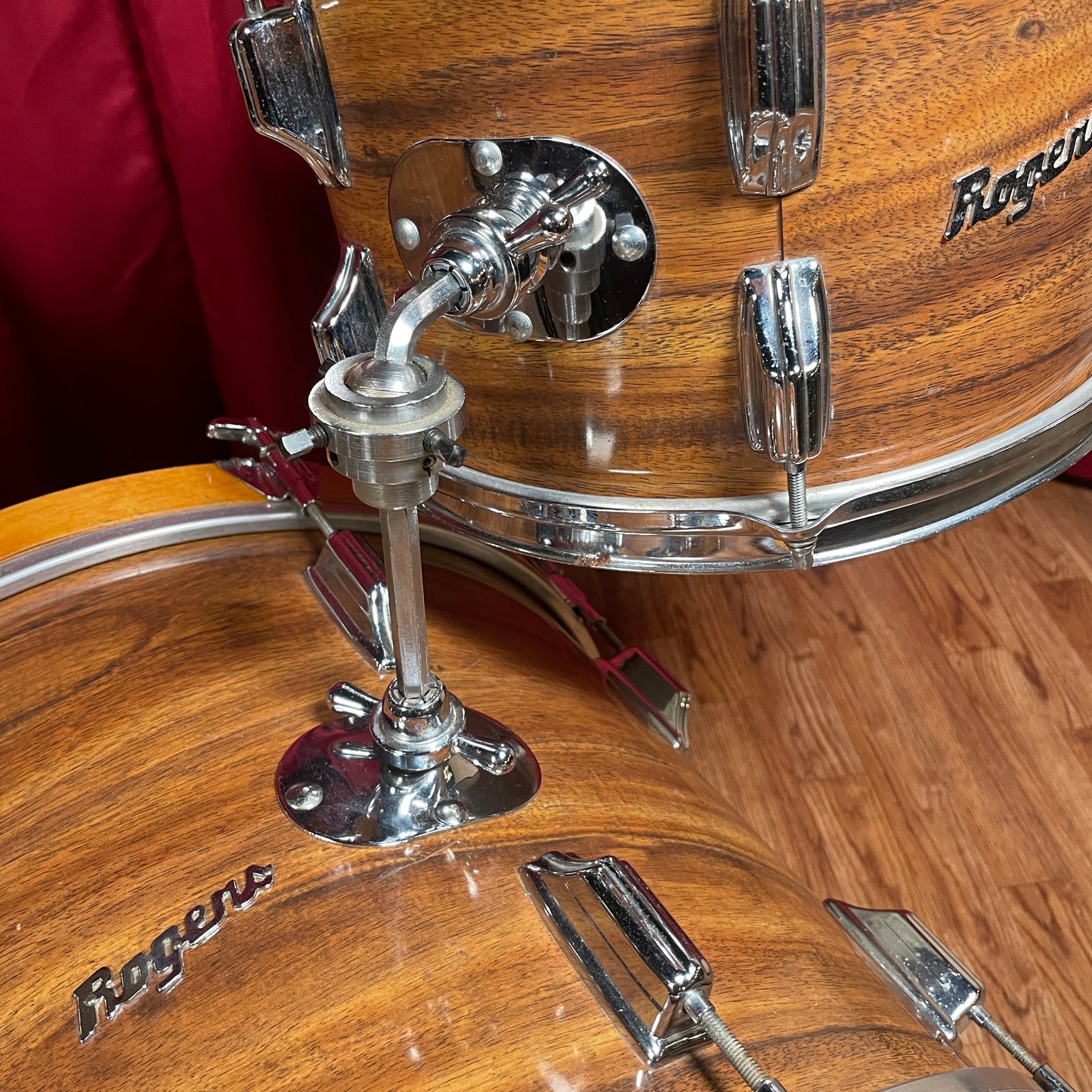 1970s Rogers Headliner Drum Set Koa 20/12/16