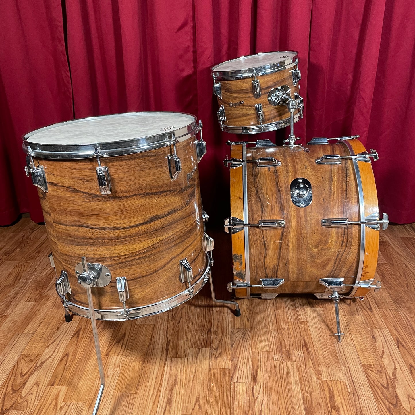 1970s Rogers Headliner Drum Set Koa 20/12/16
