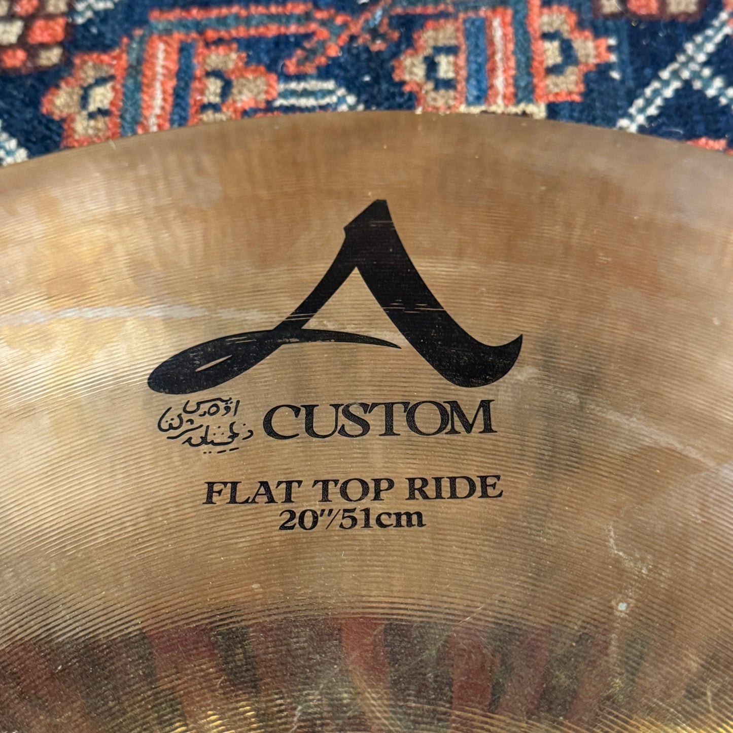 20" Zildjian A Custom Flat Top Ride 2166g *Video Demo*
