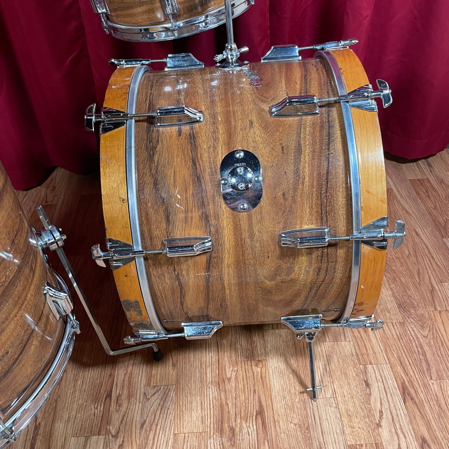 1970s Rogers Headliner Drum Set Koa 20/12/16