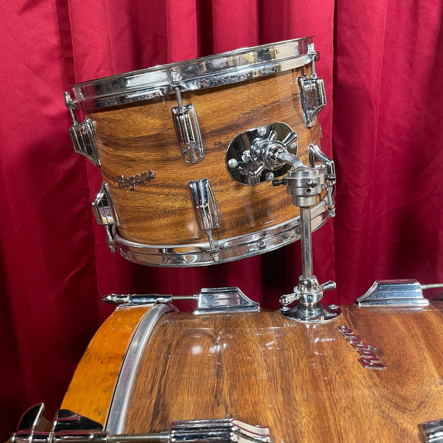 1970s Rogers Headliner Drum Set Koa 20/12/16