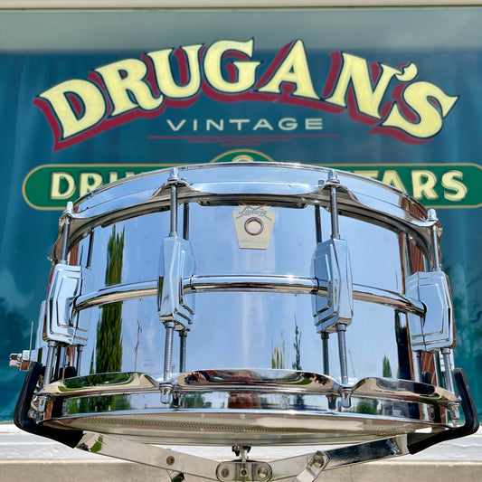 Ludwig 6.5x14 Supraphonic Snare Drum Monroe Badge