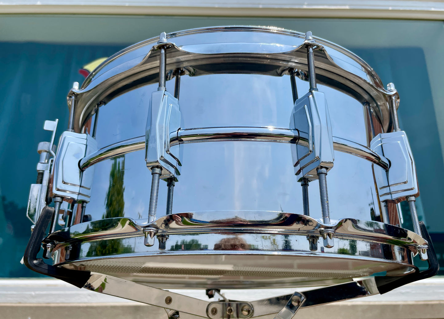 Ludwig 6.5x14 Supraphonic Snare Drum Monroe Badge