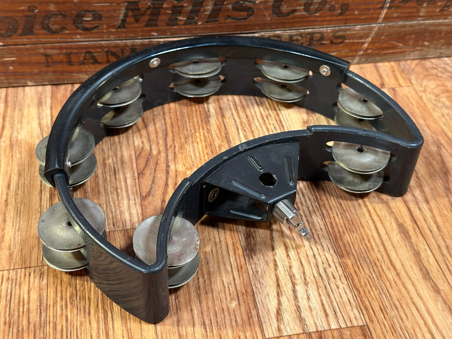 Rhythm Tech DST Double Row Tambourine For Hi-Hat Stand