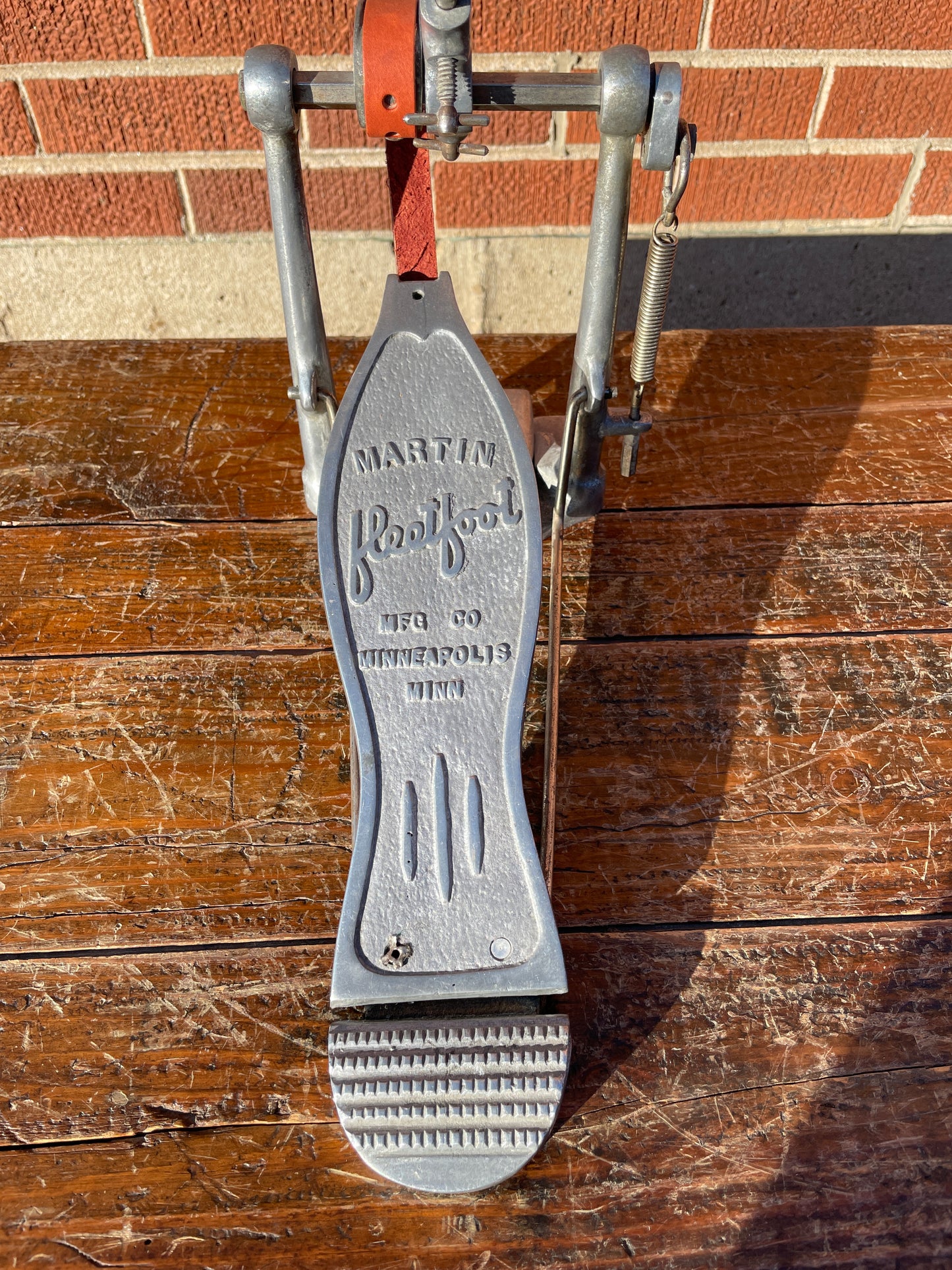 Vintage Martin Fleetfoot (Gretsch/Camco Predecessor) Bass Drum Pedal 1940s / 1950s