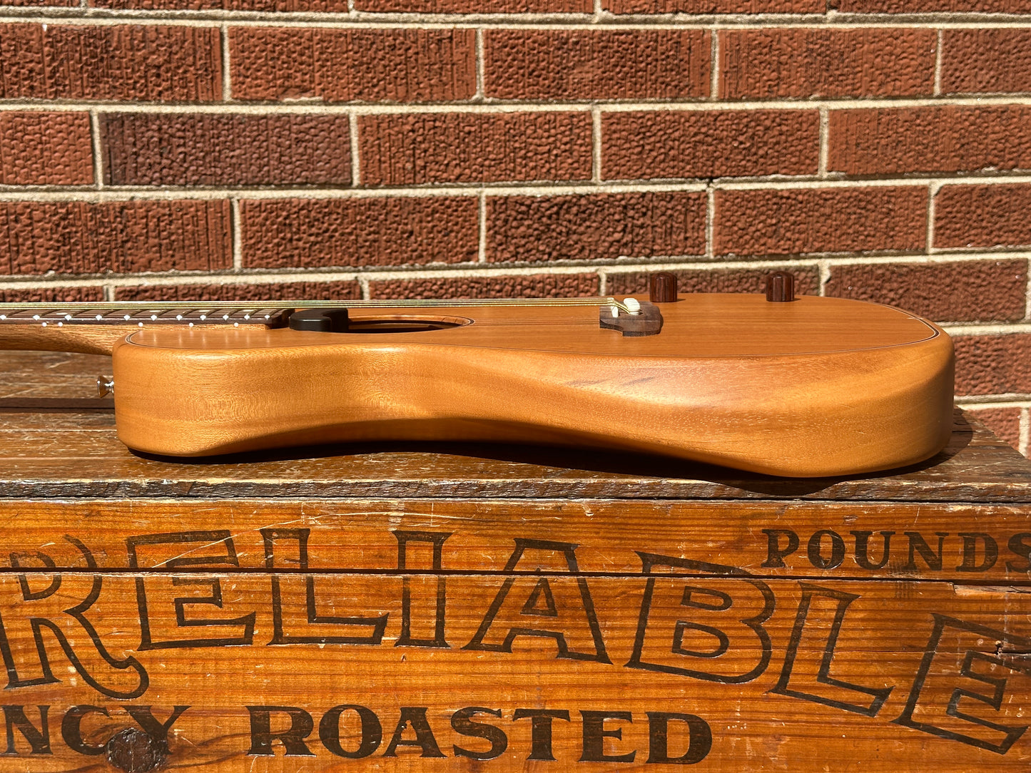 Fender Highway Series Parlor Acoustic/Electric Guitar Mahogany w/ Gig Bag