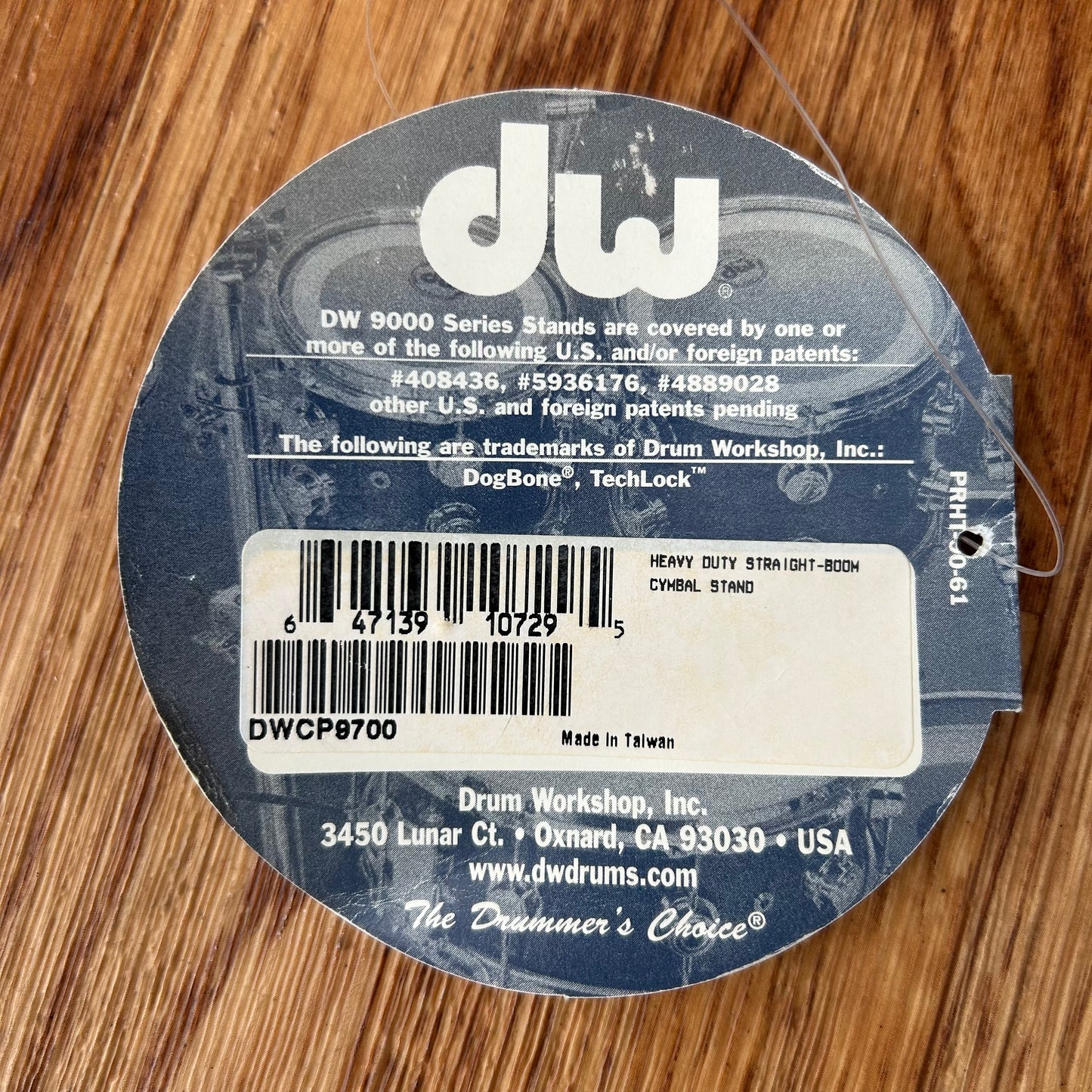 DW 9000 Series Convertible Straight / Boom Cymbal Stand Drum Workshop DWCP9700
