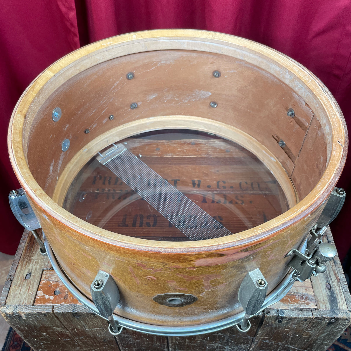 1940s Slingerland No. 157 Student Model Radio King 3-Ply 7x14 Snare Drum