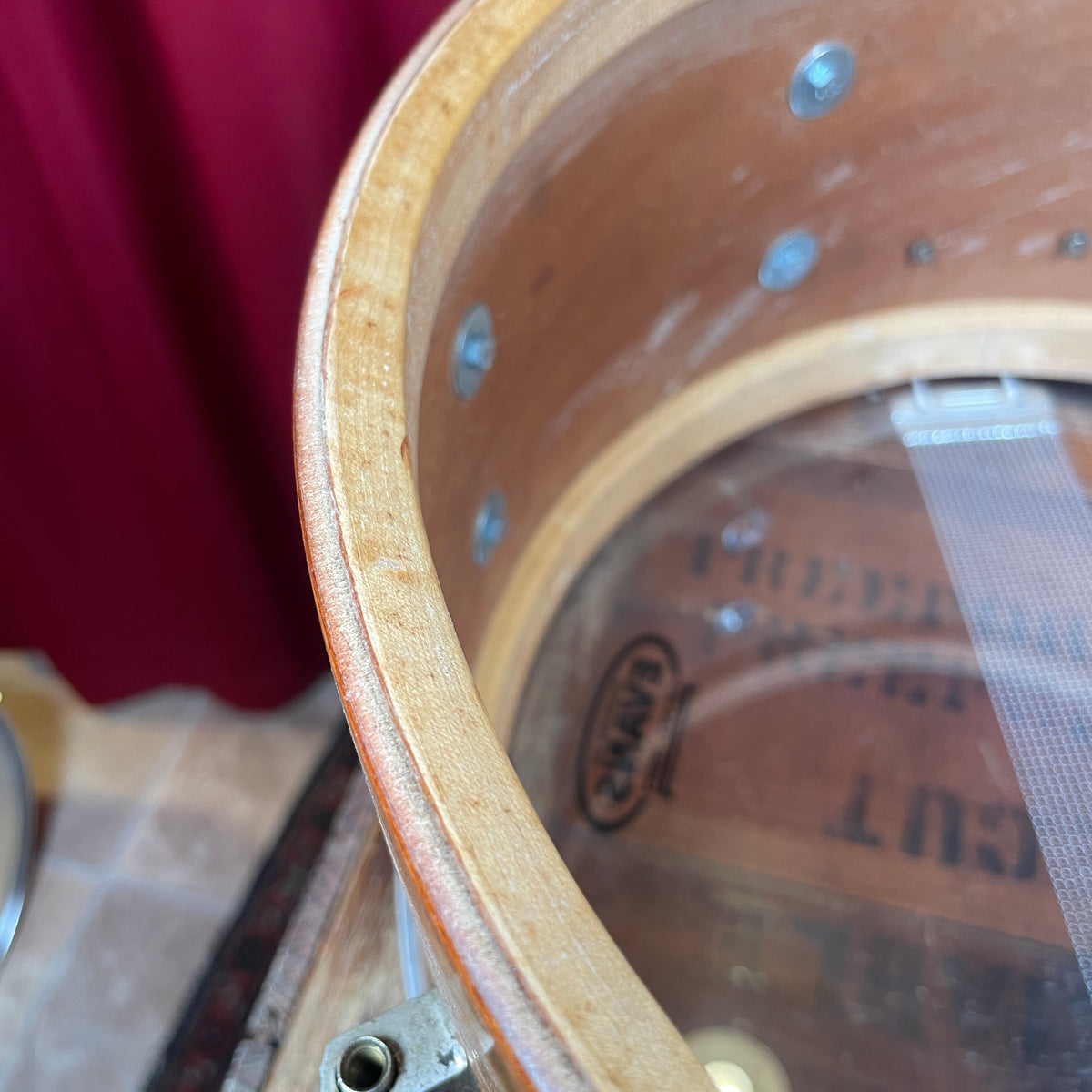 1940s Slingerland No. 157 Student Model Radio King 3-Ply 7x14 Snare Drum