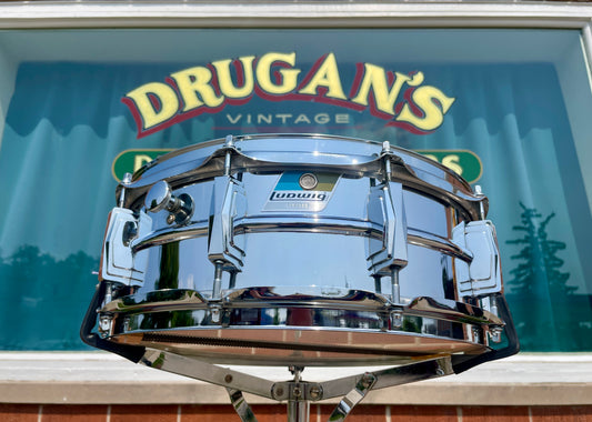 1970s Ludwig 5x14 Supraphonic Snare Drum LM400 *Clean*