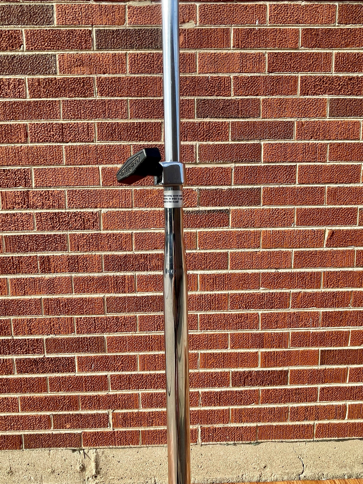1970s Ludwig Hercules Atlas No. 1405 Straight Cymbal Stand Tubular Legs