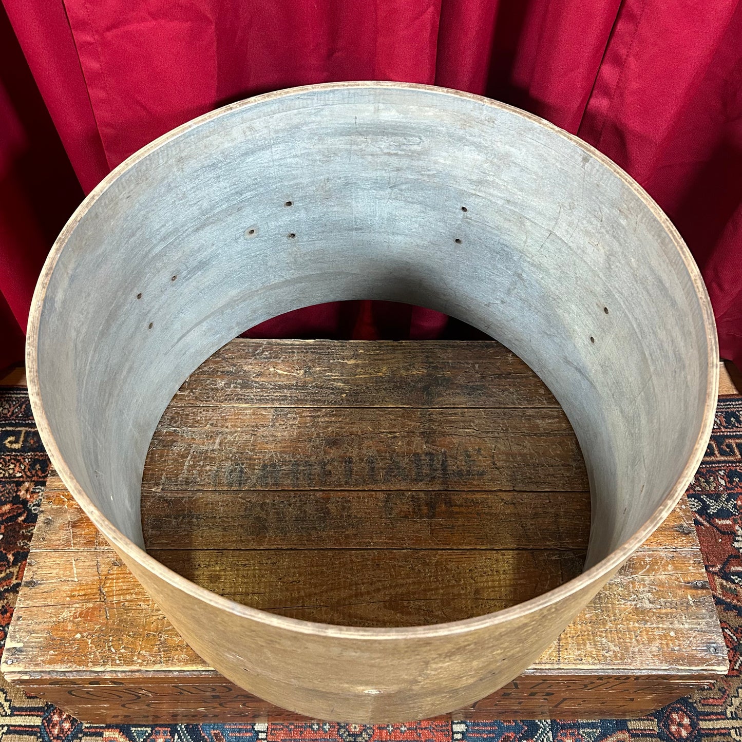 1960s Gretsch Round Badge Renown / Semi Pro 14x22 Bass Drum Shell