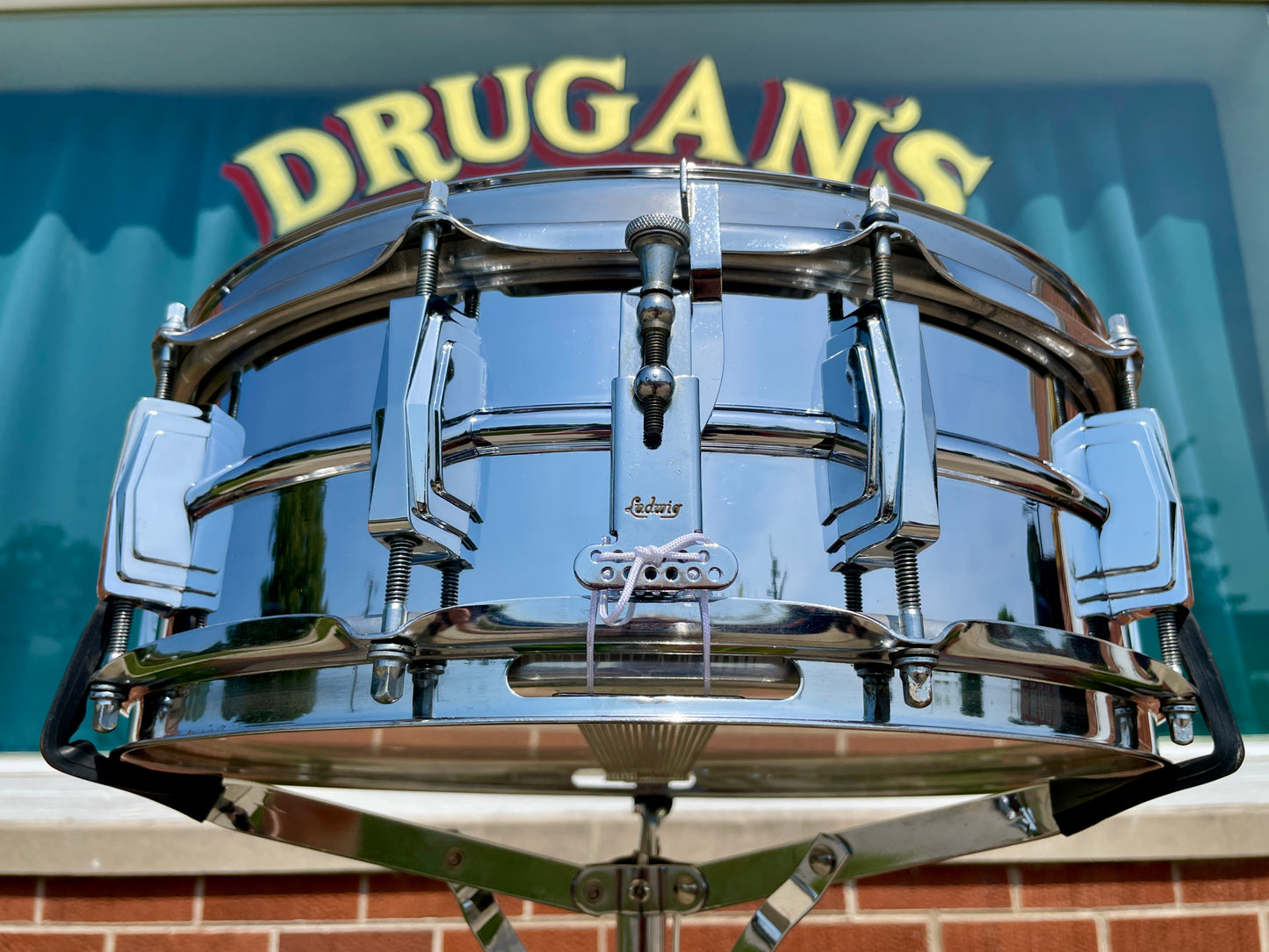 1968 Ludwig 5x14 Supraphonic No. 400 Snare Drum Supra-Phonic