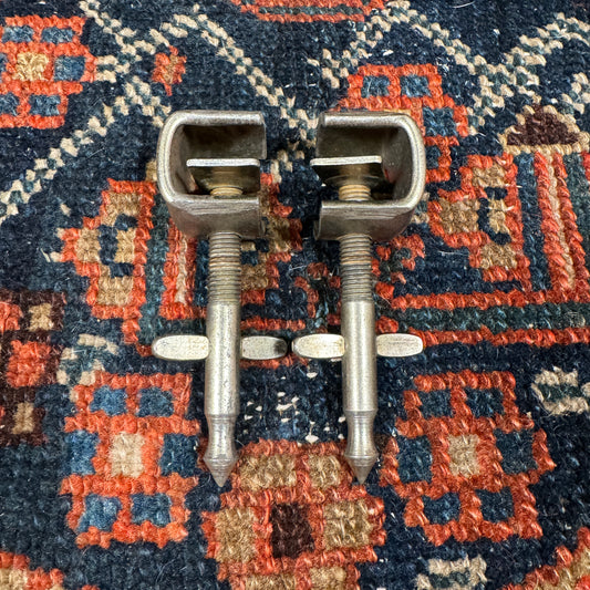 1920s-1930s Ludwig No. 328 Special Lightweight Spurs Bass Drum Hoop Mount