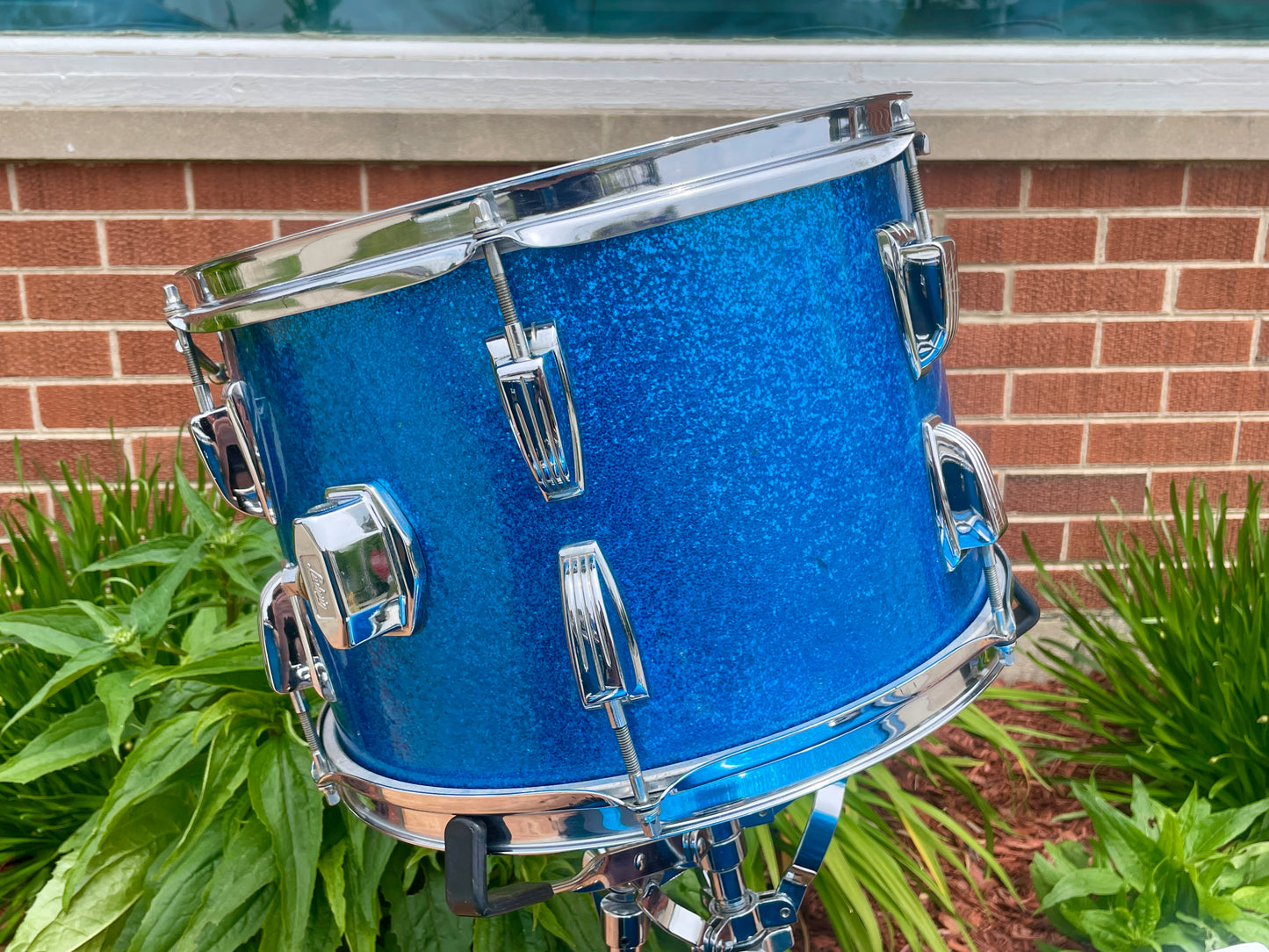 1967 Ludwig Super Classic Drum Set Blue Sparkle 22/13/16