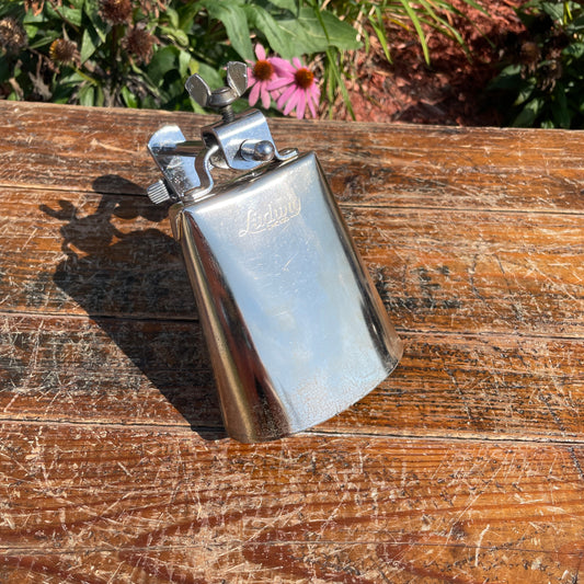 1960s Ludwig 5" Cow Bell No. 129 w/ Cowbell Holder No. 133 Script Logo