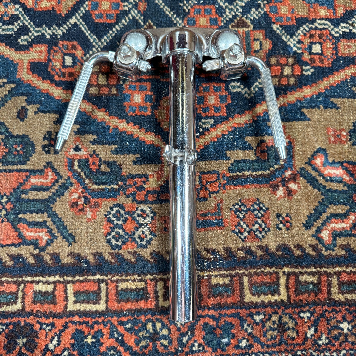 1970s Ludwig No. 781-2 Short Double Tom Holder - Clean