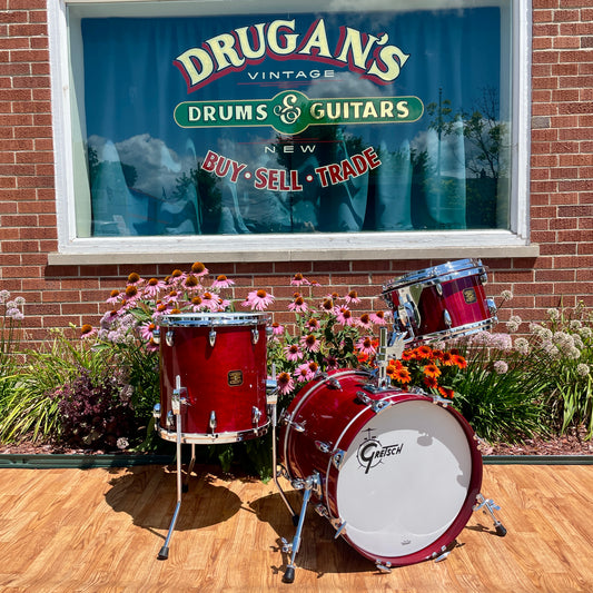 Gretsch USA Custom Bop Drum Set Rosewood Gloss 18/12/14