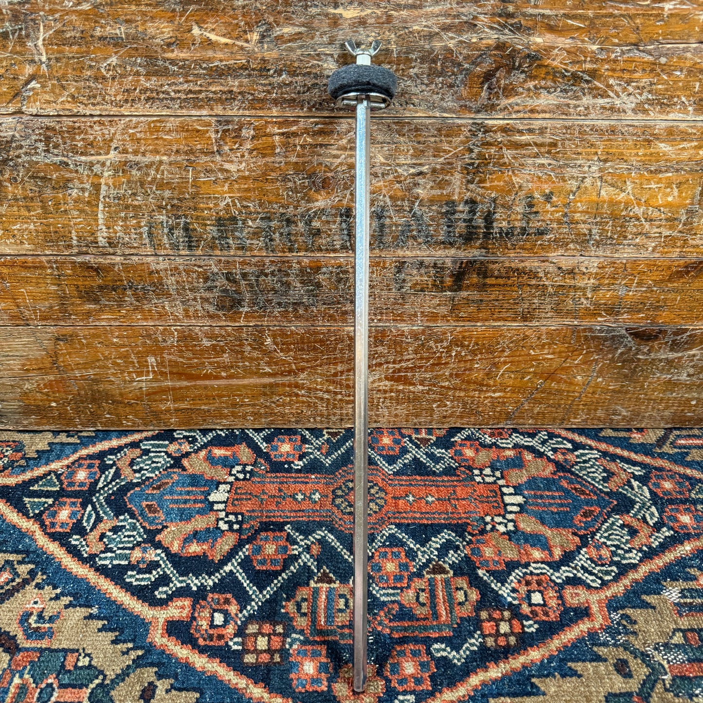 1960s Rogers 18" Disappearing Hex Rod Cymbal Holder No. 332R Swiv-O-Matic