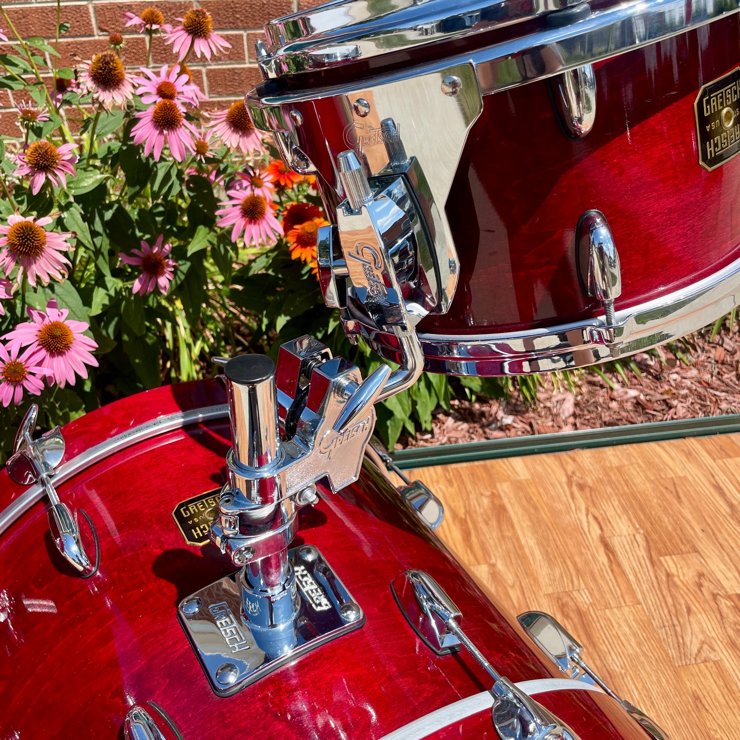 Gretsch USA Custom Bop Drum Set Rosewood Gloss 18/12/14