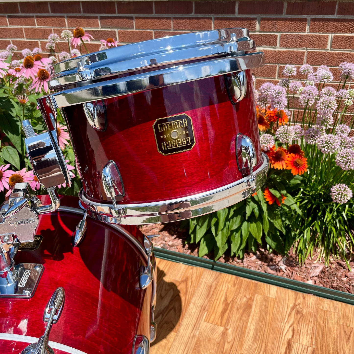 Gretsch USA Custom Bop Drum Set Rosewood Gloss 18/12/14