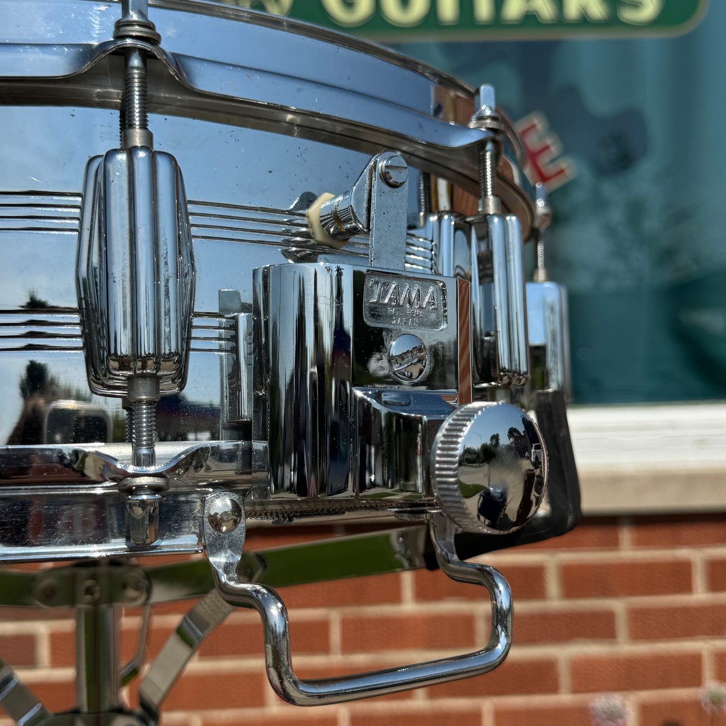 1970s-80s Tama 5x14 No. 8005 Imperialstar King Beat Seamless Steel Snare Drum