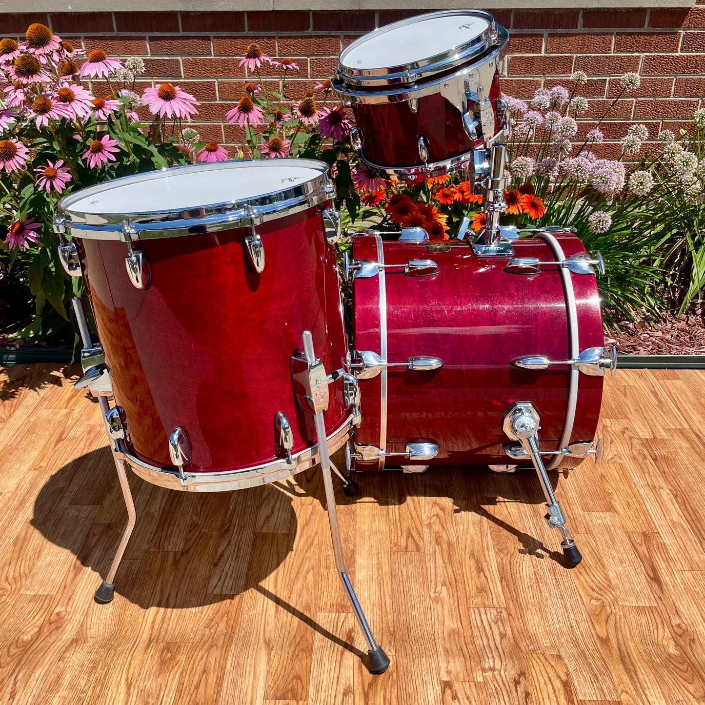Gretsch USA Custom Bop Drum Set Rosewood Gloss 18/12/14