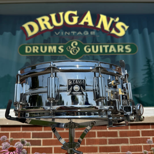 1974 Tama 5x14 No. 8588 Imperialstar King Beat Seamless Steel Snare Drum 8005