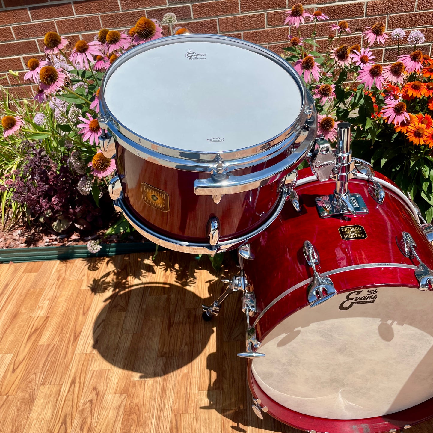 Gretsch USA Custom Bop Drum Set Rosewood Gloss 18/12/14
