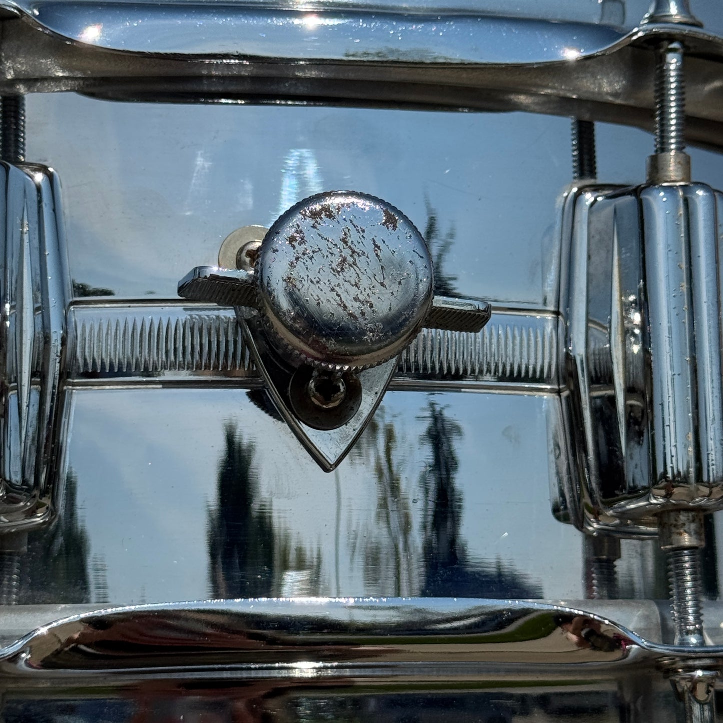 1974 Tama 5x14 No. 8588 Imperialstar King Beat Seamless Steel Snare Drum 8005